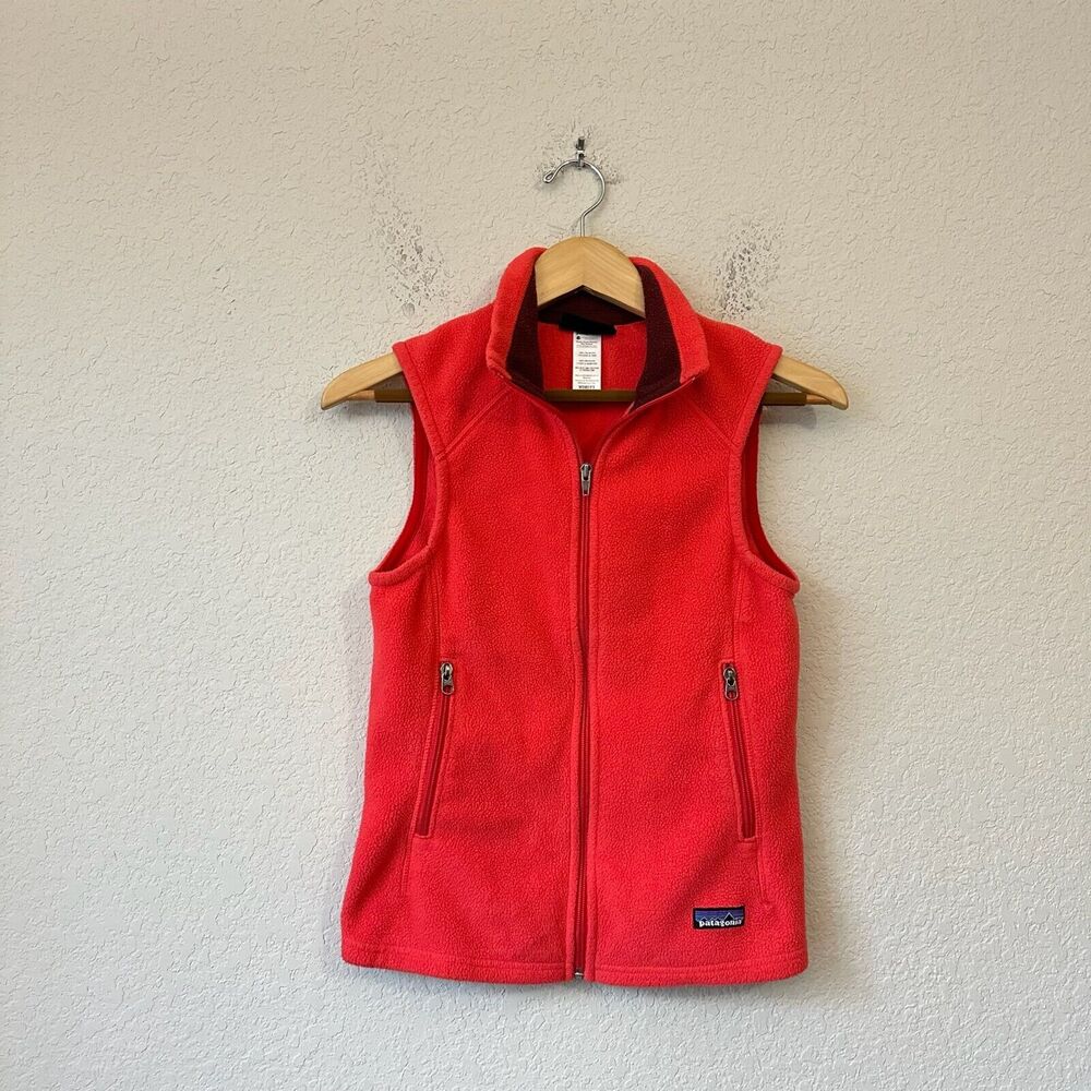 PATAGONIA SYNCHILLA W's Full-Zip Fleece Vest in Tomato (Pink) #25165